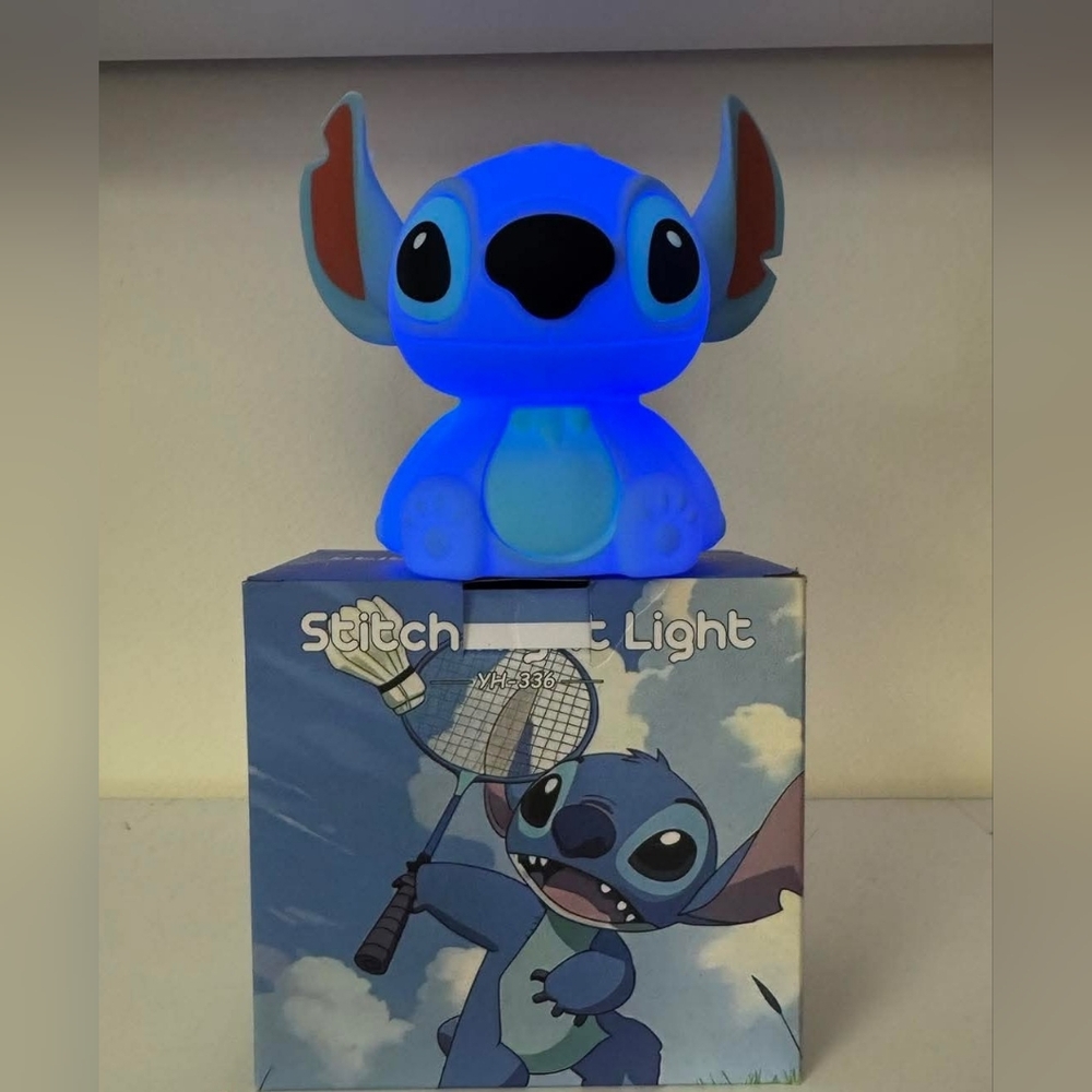 Stitch LED Night Light - Blue